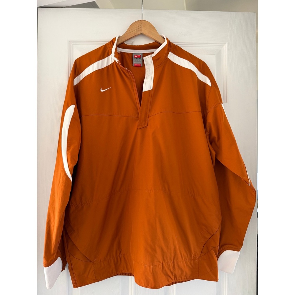 Nike Texas Longhorns Team Coach 2021 Quarter-Zip Jacket